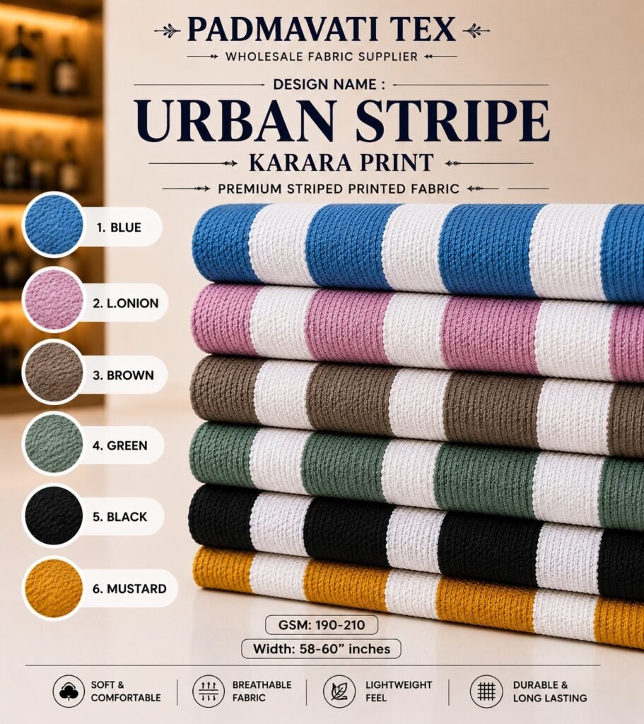 URBAN STRIPES PRINT